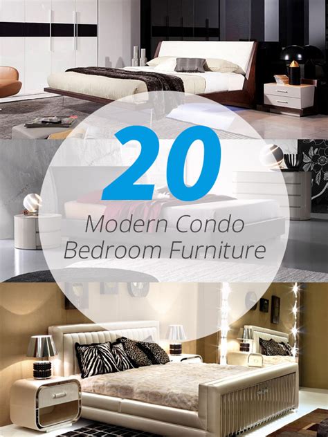 20 Crisp Modern Condo Bedroom Furniture For Uncluttered Look Home