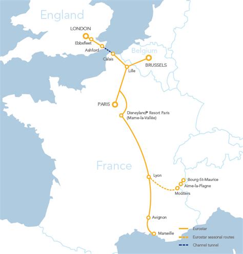 Eurostar have indicated that the calling pattern is not set in stone and if a business case supports it the service might be extended to additional cities. Eurostar - Rail Tour Guide