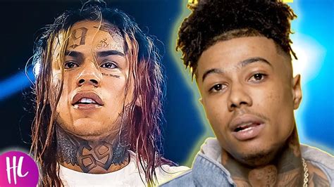 Blueface Reacts To 6ix9ine Baby Mama Claiming She Made