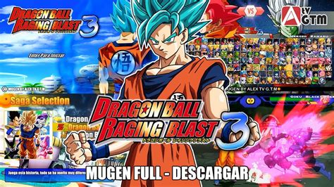 Interactive and destructible environments bring a new layer of intensity to the battle stages featured in dragon ball: Dragon Ball Raging Blast 3 Mugen - Descargar - YouTube