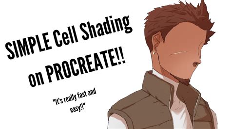 Simple And Easy Cell Shading Tutorial Procreate Youtube