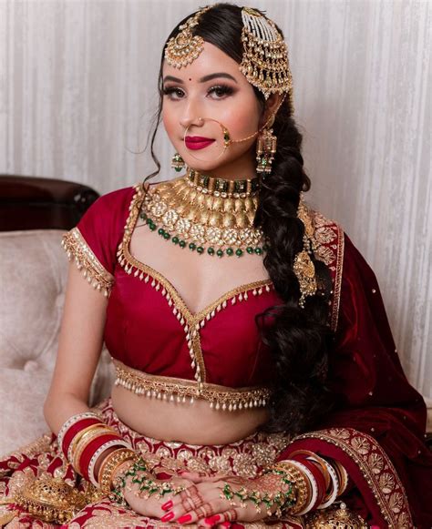 pin by sulekha gautam on indian bridal fashion makeup and accessories indian bridal fashion