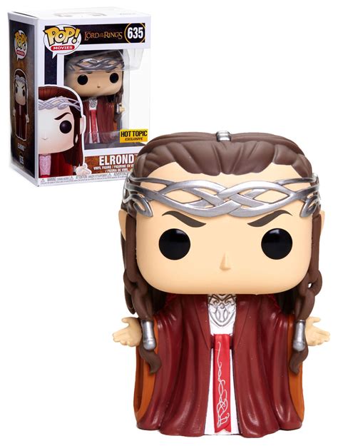 Funko Pop Movies Lord Of The Rings 635 Elrond Hot Topic Exclusive
