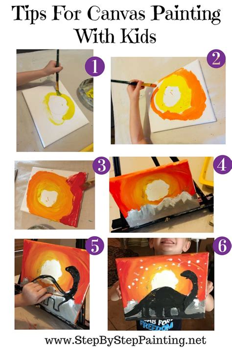 Painting For Kids Step By Step Canvas Painting Online Tutorials