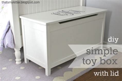 Ana White Simple Modern Toy Box With Lid Diy Projects