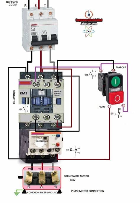 AC Blower Motor Wiring Diagram furthermore 3 Phase Star ...