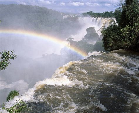 Iguazu Falls Argentina Brazil Border License Image 70091958 Lookphotos