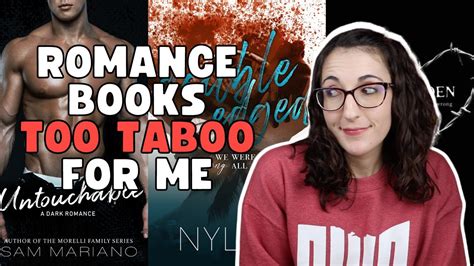 Romance Books That Are Too Taboo And Dark For Me Collab With Temecka