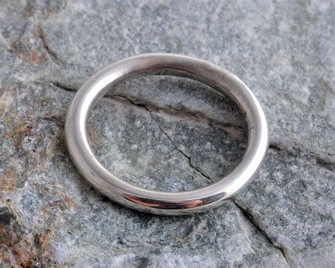Silver Halo Ring Sterling Silver Halo Ring Handmade Choose Etsy