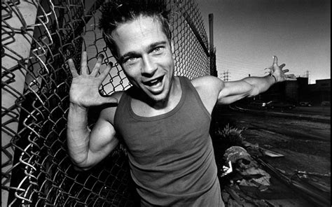 Brad Pitt Fight Club Wallpapers Wallpaper Cave