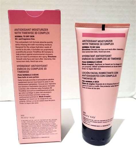 Mary Kay Timewise Antioxidant Moisturizer Normal To Dry Skin New Free
