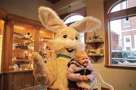 The Easter Bunny Visit Rheo Thompson Candies