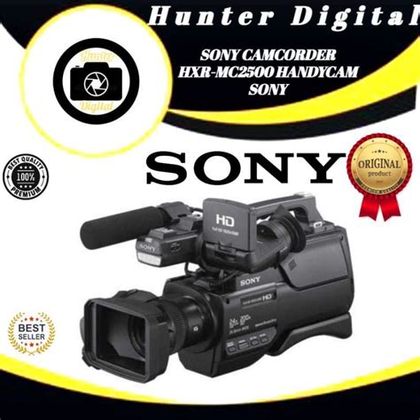 jual sony camcorder hxr mc2500 handycam di seller hunter digital penjaringan kota jakarta
