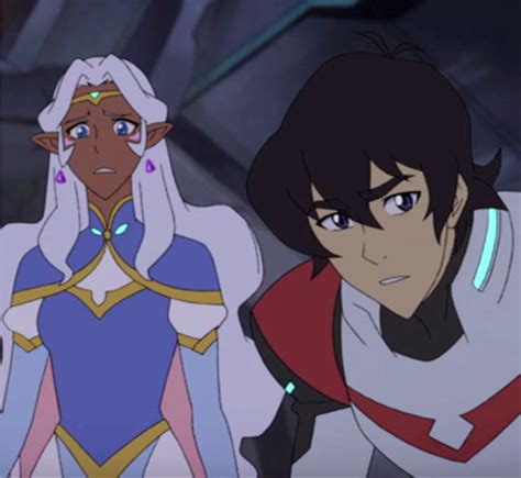 Keith And Princess Allura From Voltron Legendary Defender Voltron