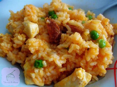 Un oasis de delicias Riz au chorizo et au poulet