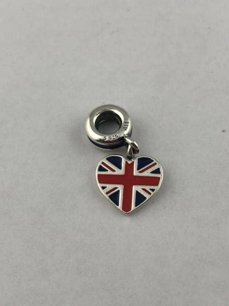 Once again, i only want to pay for one month with this card. Authentic Pandora Great Britain Heart Flag Silver Charm 791512ENMX | eBay