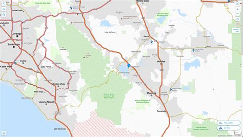 Lake Elsinore California Map