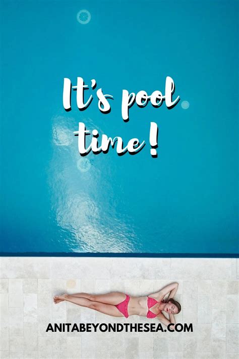 50 Splashy Pool Captions For Instagram