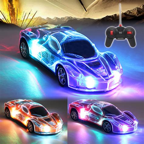 High Speed Remote Control Vehicle124 Scale Rc Racing Car Auto Light Up