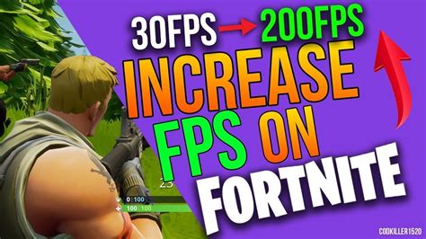 Fortnite Chapter 2 Best Fps Boost 30 120 Fps Full Guide Youtube