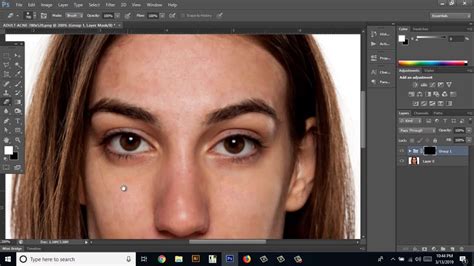 Face Acne Skin Retouching Photo Editing Photoshop Tutorial Youtube