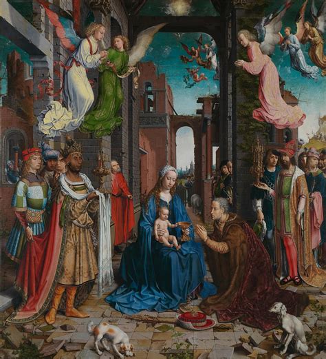 Of course, it's 10x harder when that celebrity completely burns you in front of a roomful of people. The Adoration of the Kings (Gossaert) - Wikipedia