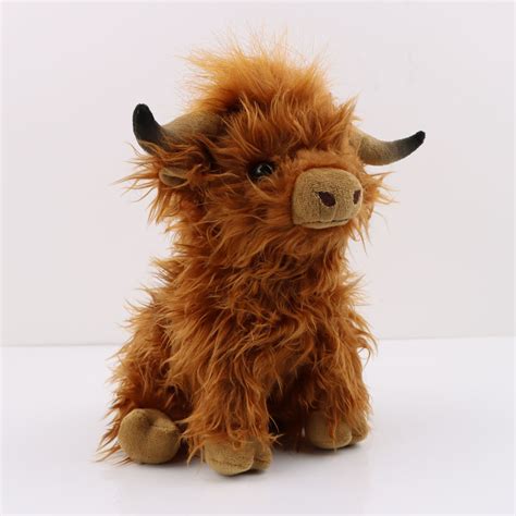 Scottish Highland Cow Soft Stuffed Plush Toy Gage Beasley