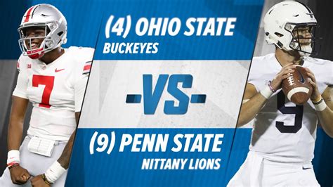 Ohio State Vs Penn State Live Play By Play And Reaction Big 10 Showdown