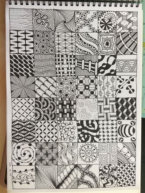 Pin By Eungdo On Zentangle Patterns Zentangle Patterns Cool Doodles