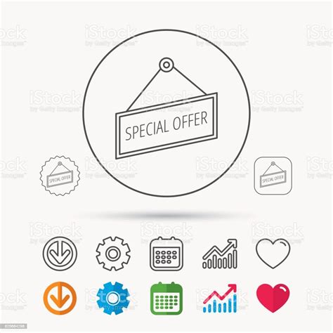 Special Offer Icon Advertising Banner Tag Sign Stock Illustration