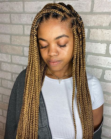 41 Different Hairstyles With Knotless Braids Shahzadeskye