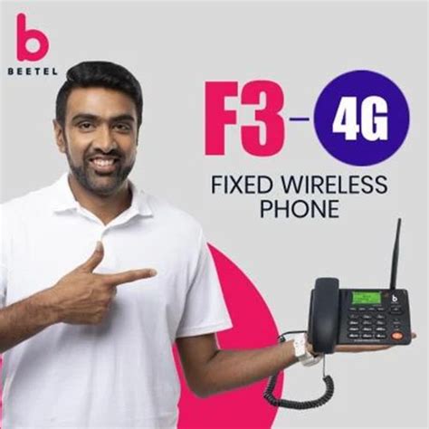 Black Abs Beetel F3 4g Gsm Fixed Wireless Phone At Rs 4800 In New Delhi