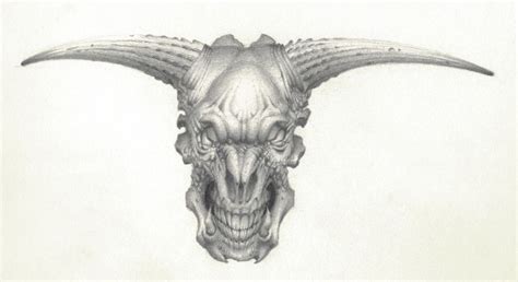 Doom Icon Of Sin Concept Art Satanic Art Monster Sketch Dragon