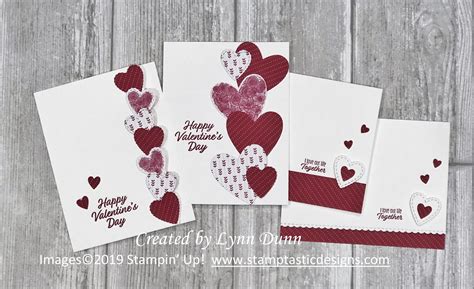 Valentines Day Card Ideas Lynn Dunn Stamptastic Designs
