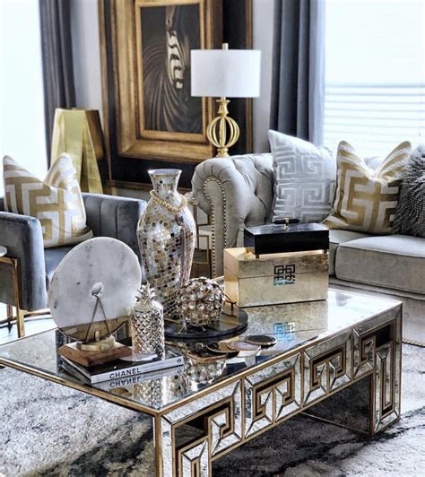 Gold White And Grey Living Room Living Room Decor Inspiration Living