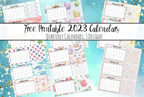 2023 Full Year Calendar Free Printable Mobila Bucatarie 2023