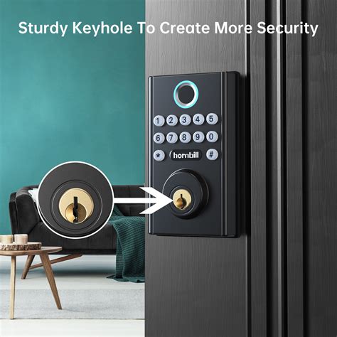 Buy Hornbill Smart Keyless Entry Door Lock Electronic Fingerprint