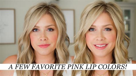 A Few Favorite Pink Lip Colors Youtube