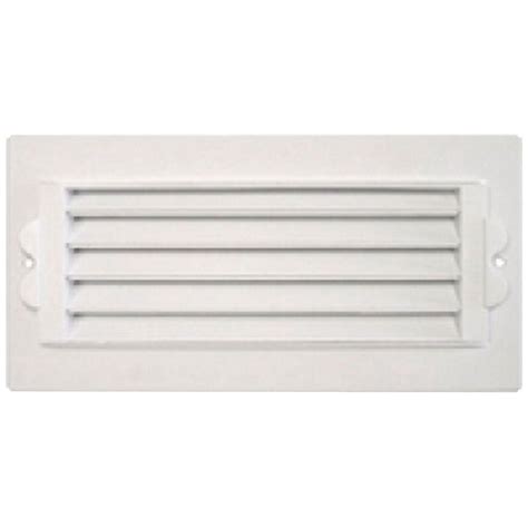 Stabilizing and with or without fire retardant. 8 in. x 4 in. Plastic 1-Way Ceiling Register, White-RGC841 ...