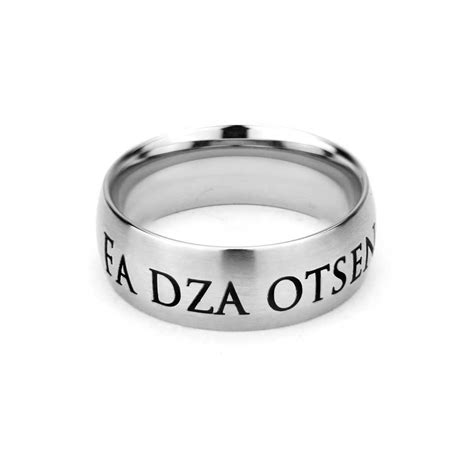 Fante Choose The Right Ring Pick Your Font Mens And Womens Rings
