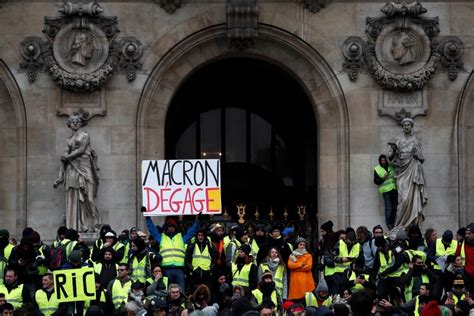 115 People Detained In Yellow Vest Protests In Paris As French Police