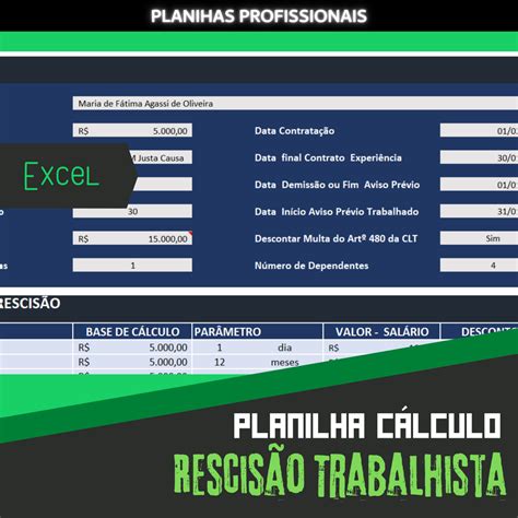 Planilha De Rescis O Em Excel Smart Planilhas The Best Porn Website