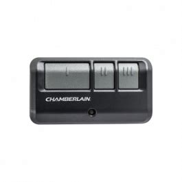 In general garage door openers are simple to reprogram however. Chamberlain 953ESTD Three Button Remote for Garage Door Opener