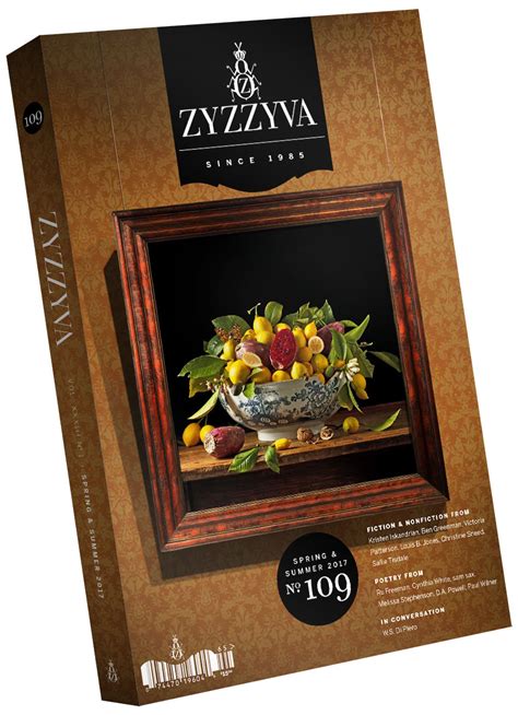 Zyzzyva No 109 Spring 2017 Zyzzyva
