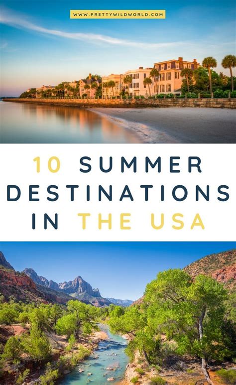 Summer In USA Top Best Summer Vacation Spots In The US Summer Travel Destinations