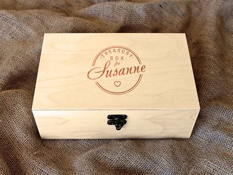 Personalized Wooden Box Мemory Box Custom Engraved Jewellry Box