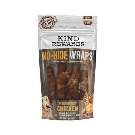 Kind Rewards No Hide Wraps Chicken Flavor 4 Pack