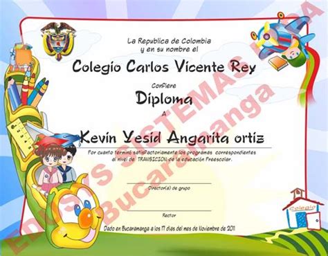 Diplomas Certificados Menciones Honor Otros Pictures Diplomas