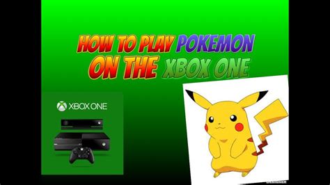 How To Play Pokemon On The Xbox One Legit Youtube