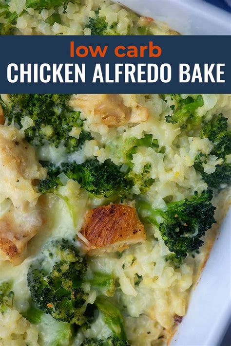Chicken Broccoli Alfredo Bake That Low Carb Life